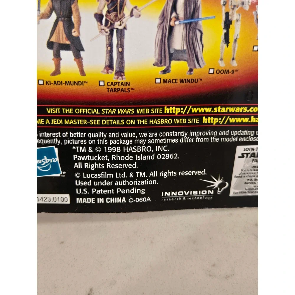 Star Wars Episode I Ody Mandrell with Otoga 222 Pit Droid Hasbro CommTech 1998